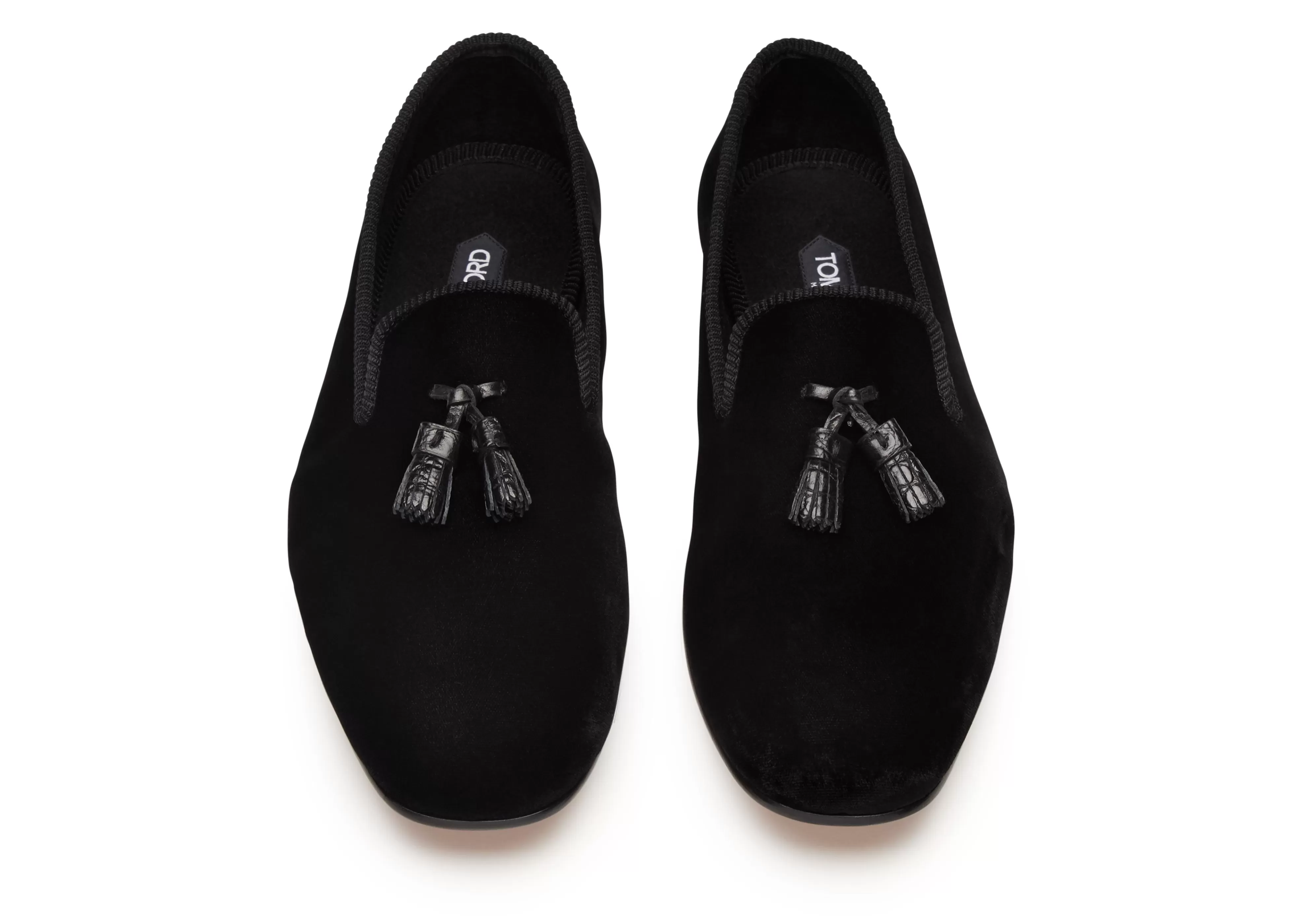 TOM FORD WILLIAM TASSEL LOAFERS BLACK^MEN Loafers