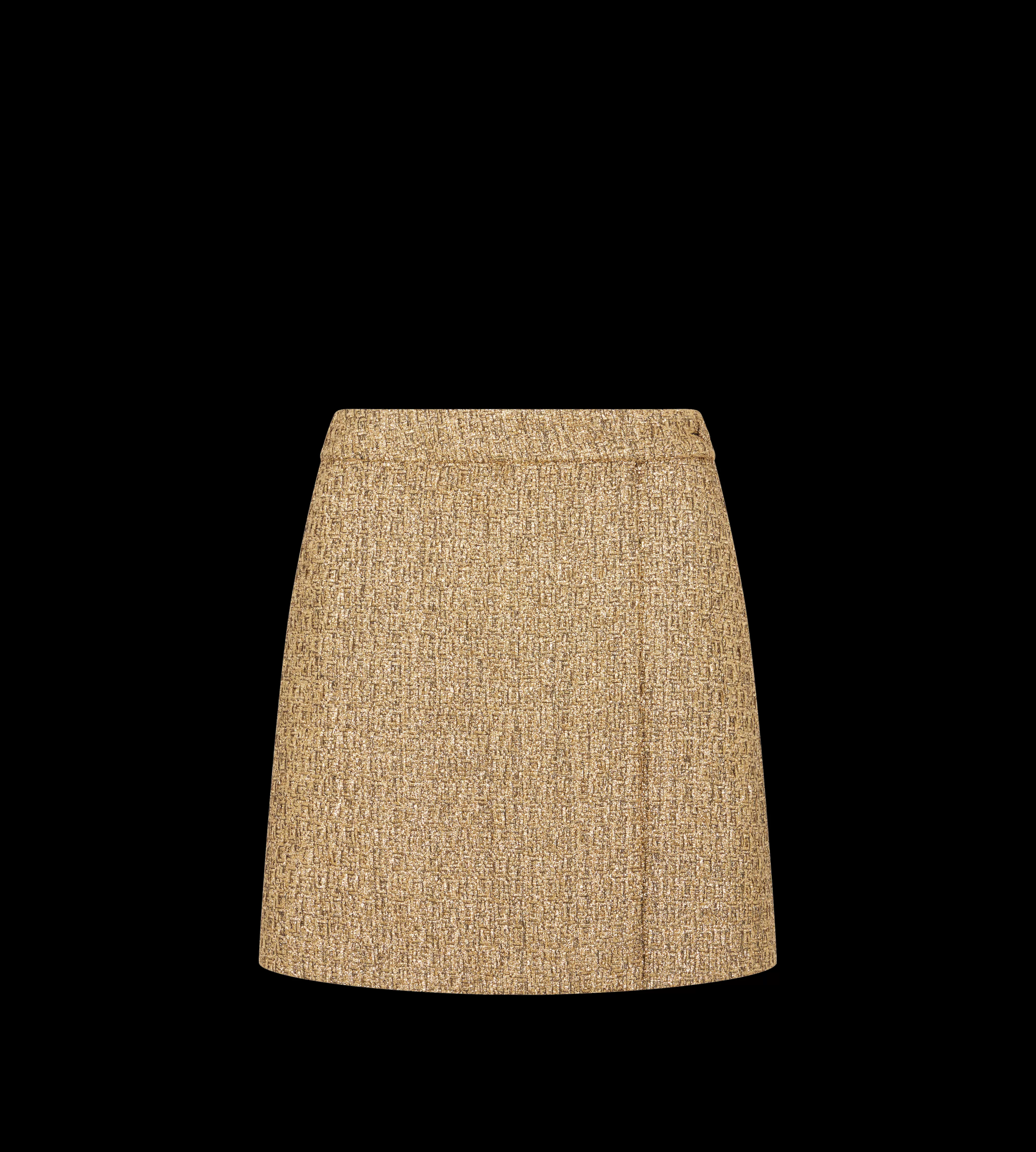 TOM FORD WOOL BLEND TWEED MINI SKIRT ANTIQUE GOLD^WOMEN | WOMEN Skirts | SPRING 24